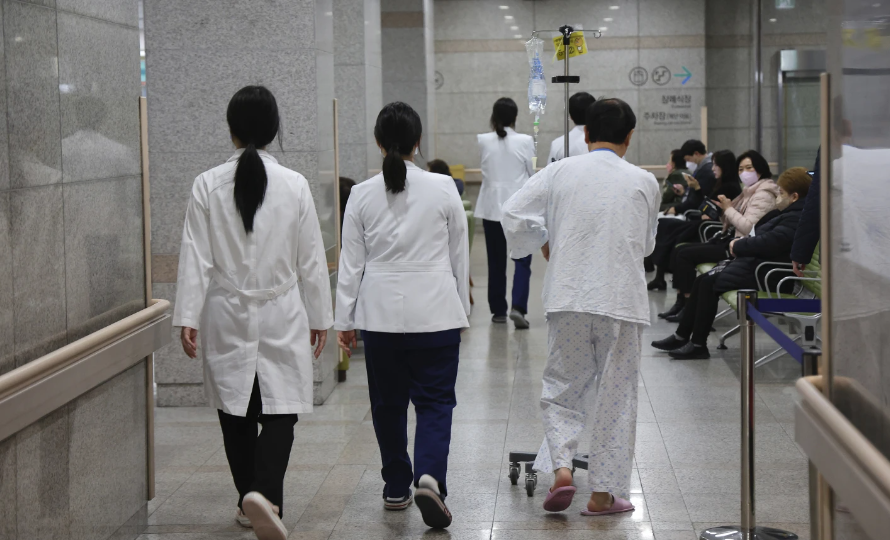 South Korean Doctors on Strike