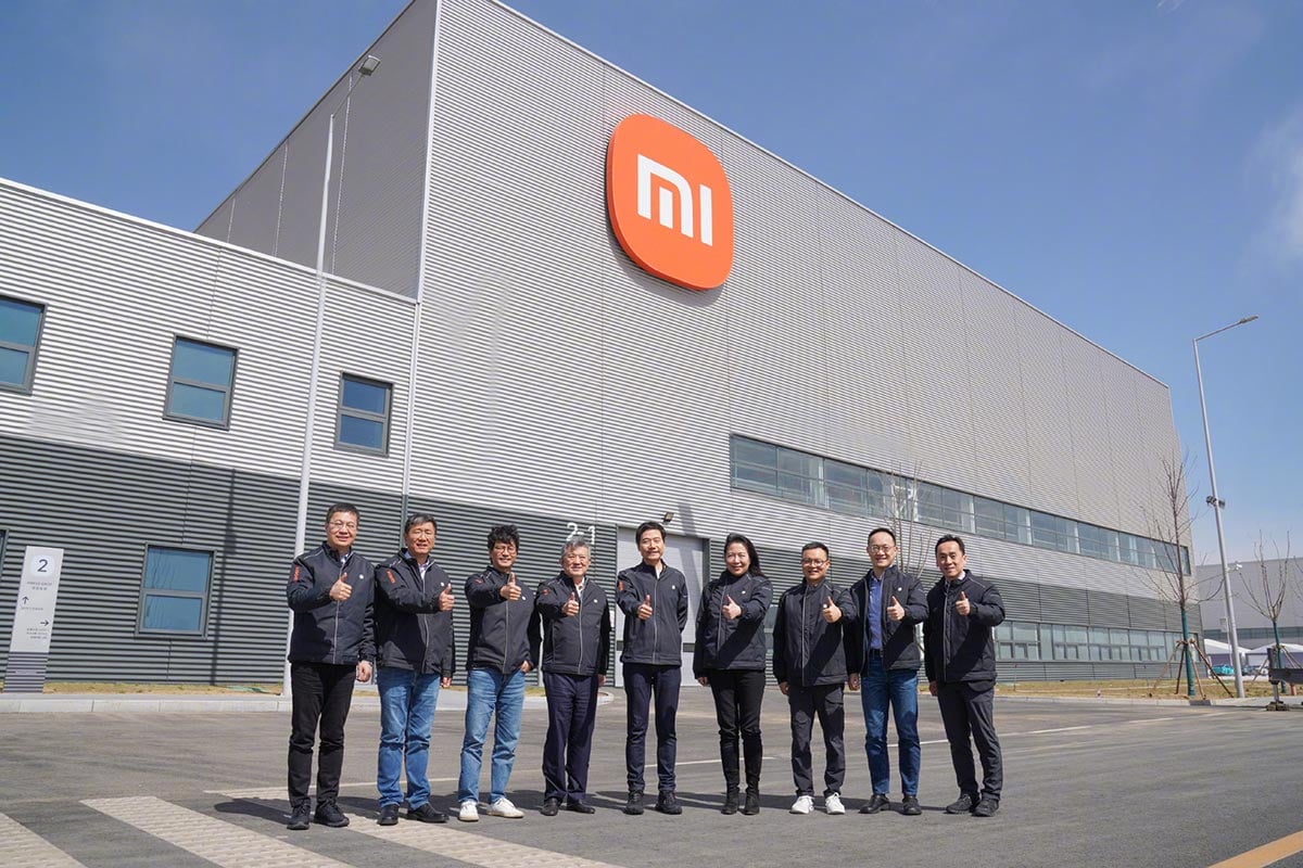 Xiaomi electric car factory