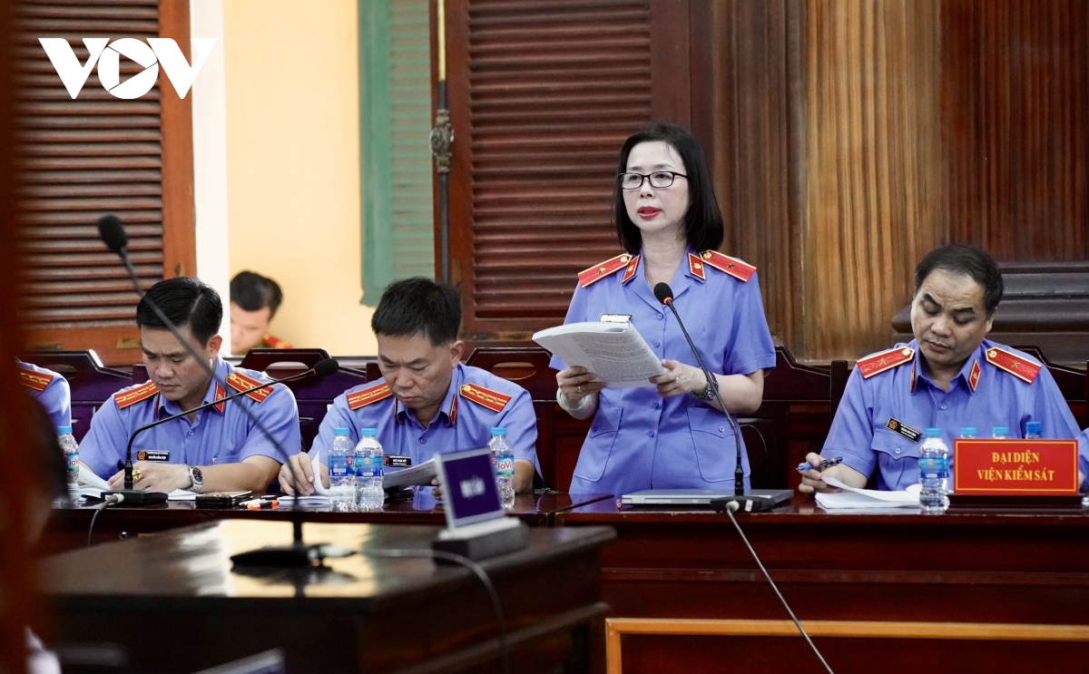 Prosecutors at the Trial