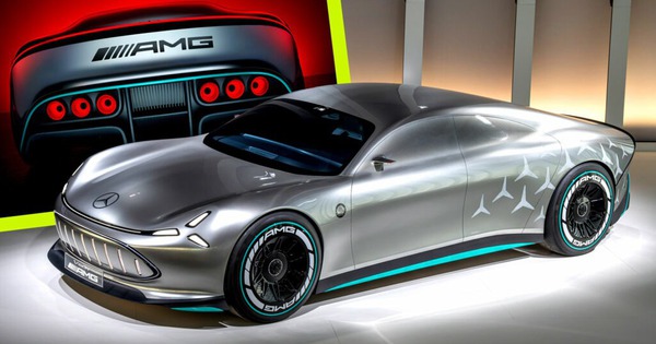 Mercedes-AMG Vision: The Electric Sedan to Challenge Porsche Taycan