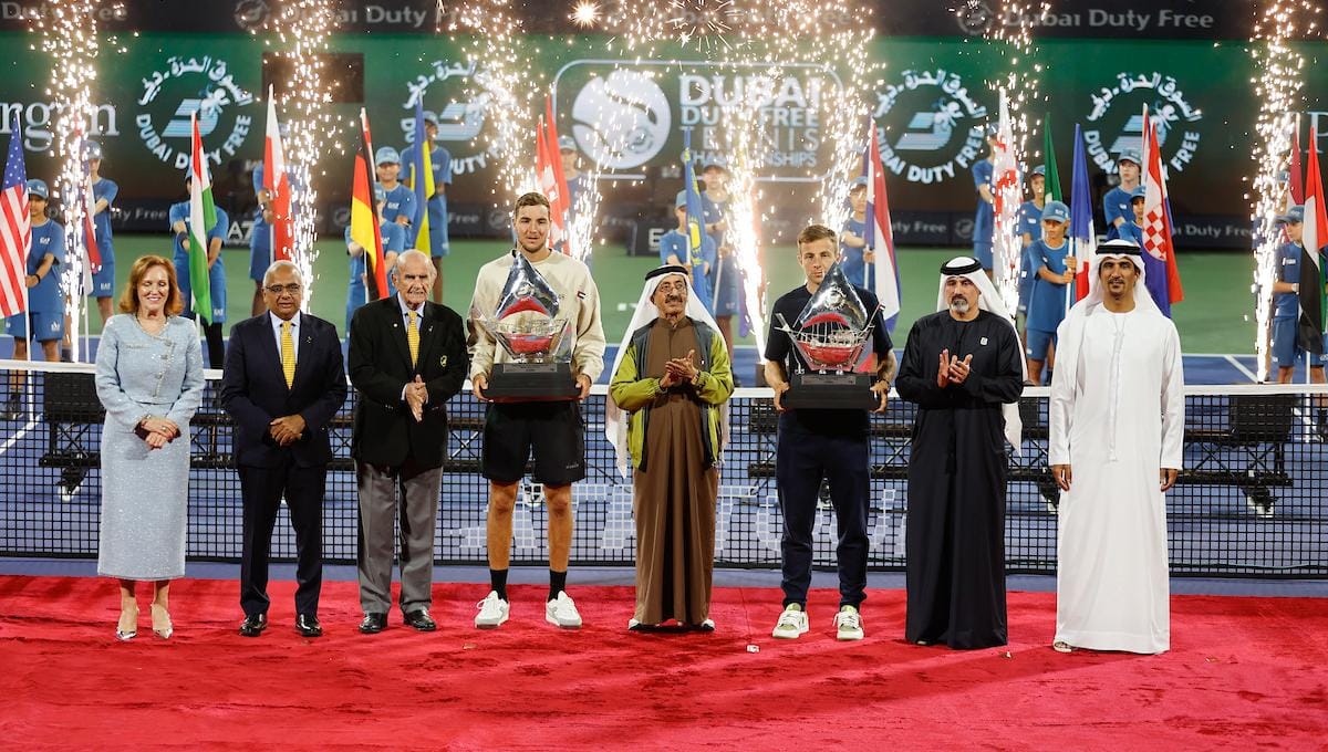 Ugo Humbert Clinches ATP 500 Title at 32nd Dubai Duty Free Tennis Championships