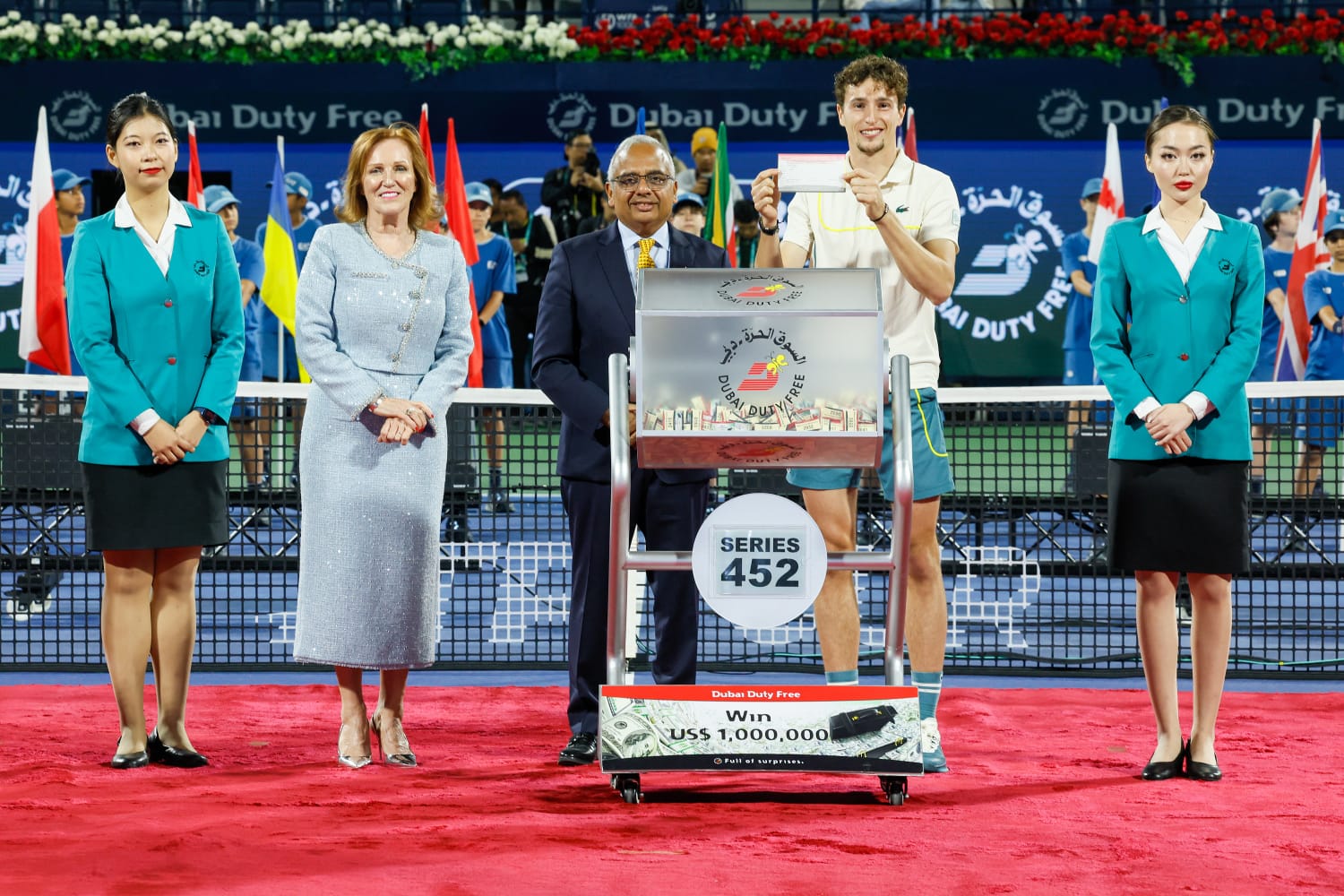 Indian Expat Strikes Gold: Wins $1 Million in Dubai Duty Free Tennis Draw