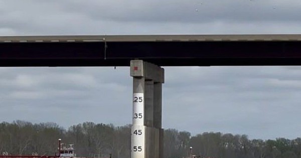 Another US bridge struck by a train