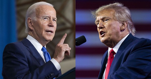 Tổng thống Biden và ông Trump Clash in the “Battlefield” of Georgia